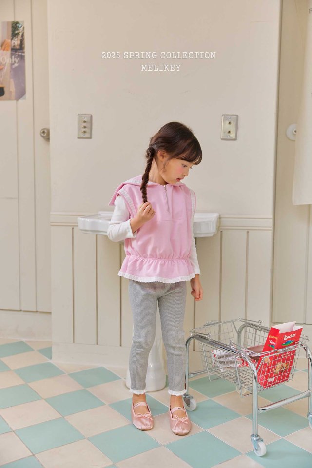 Melikey - Korean Children Fashion - #childofig - Jayless Leggings - 2