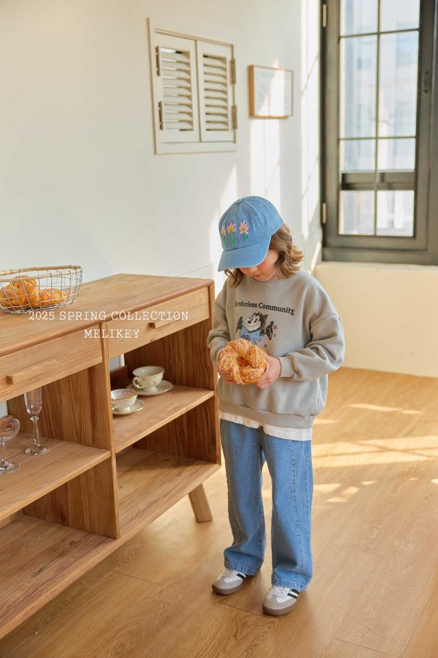 Melikey - Korean Children Fashion - #stylishchildhood - Hello Denim Pants - 4