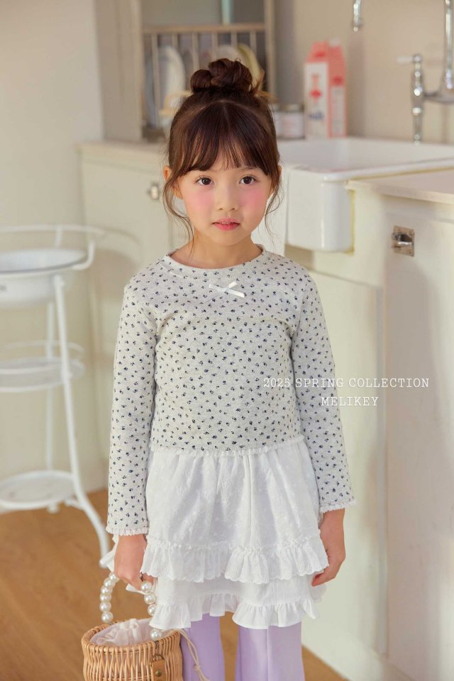 Melikey - Korean Children Fashion - #childofig - Rose Crop Tee - 8