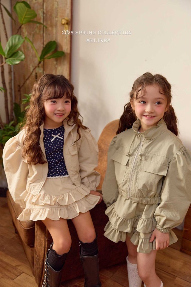 Melikey - Korean Children Fashion - #childofig - Pocket Short Jumper - 2