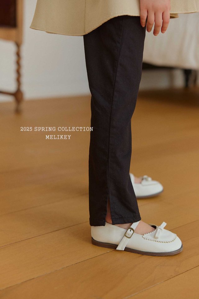 Melikey - Korean Children Fashion - #childofig - Cotton Slit Pants (with Mom) - 10