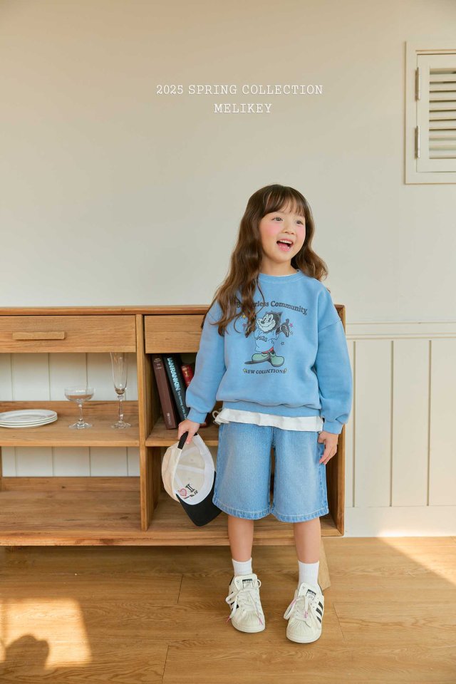 Melikey - Korean Children Fashion - #childrensboutique - Jerry Embroidered Shorts  - 10