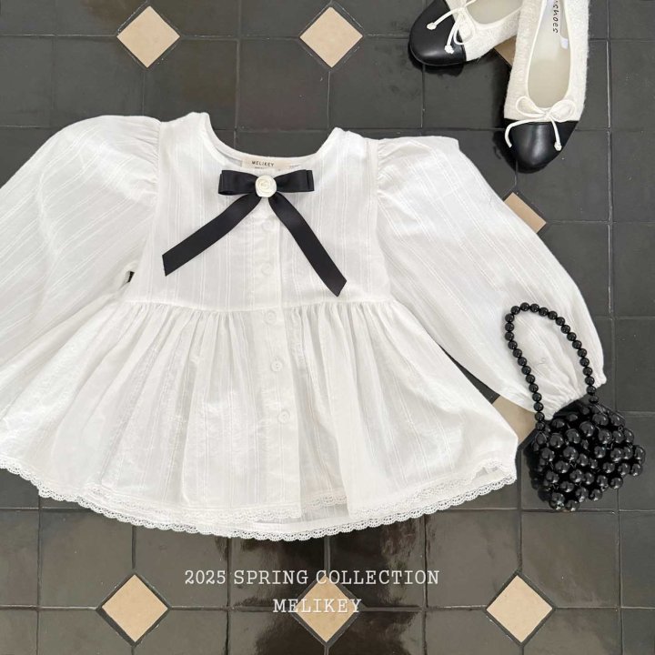 Melikey - Korean Children Fashion - #childrensboutique - Rose Ribbon Brooch - 2