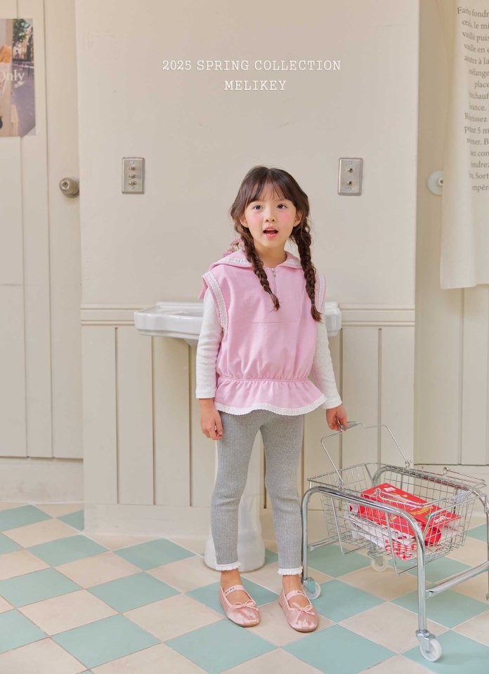 Melikey - Korean Children Fashion - #childofig - Jayless Leggings - 4