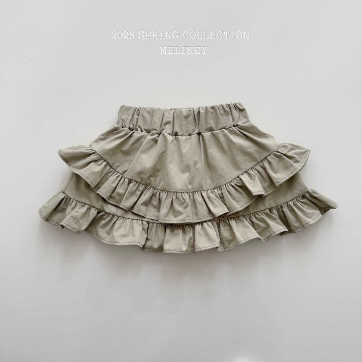 Melikey - Korean Children Fashion - #childrensboutique - Round Frill Cancan Skirt - 3