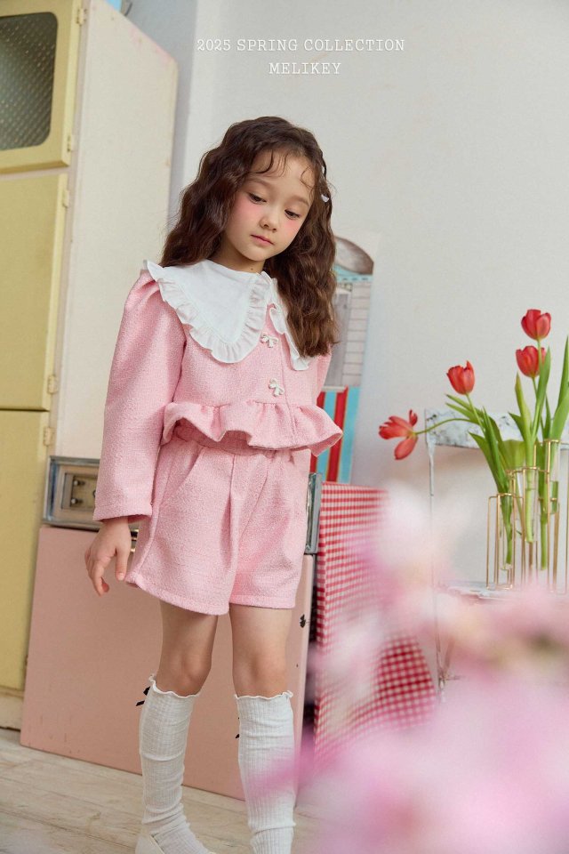Melikey - Korean Children Fashion - #designkidswear - Basic Frill Blouse - 7