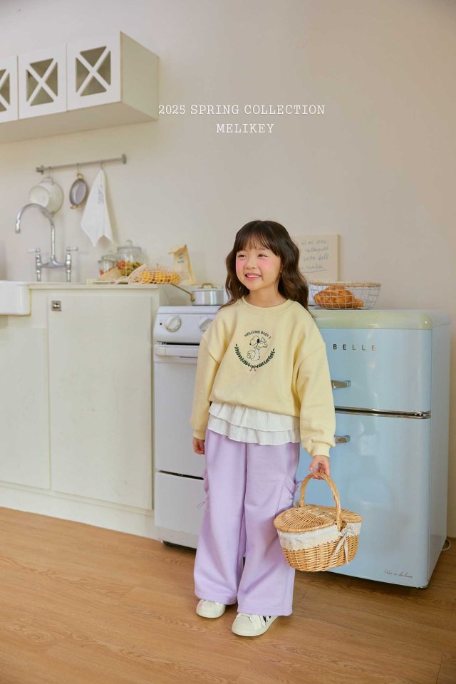 Melikey - Korean Children Fashion - #designkidswear - Cargo Ribbon Pants - 5