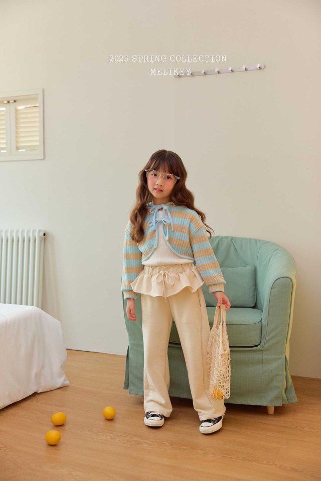 Melikey - Korean Children Fashion - #designkidswear - Lemona Frill Pants - 3