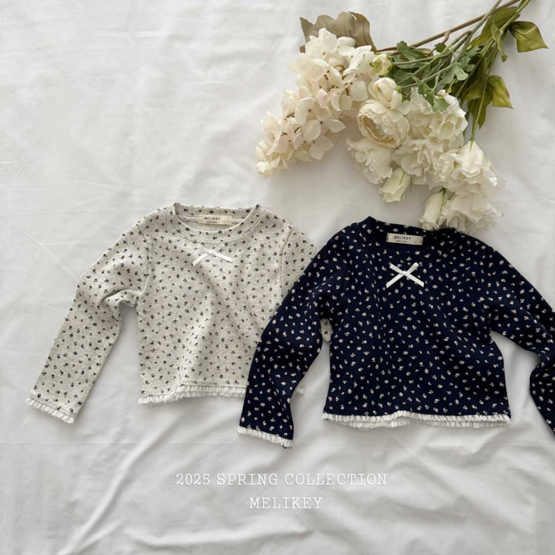 Melikey - Korean Children Fashion - #designkidswear - Rose Crop Tee - 10