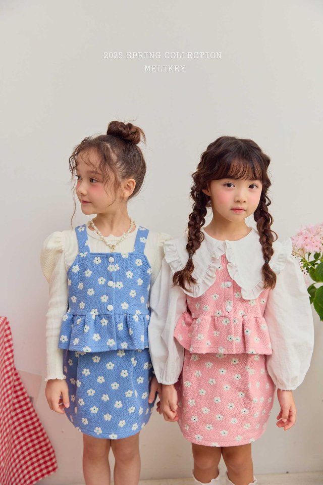 Melikey - Korean Children Fashion - #designkidswear - Mary Bustier Set - 2