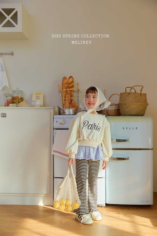 Melikey - Korean Children Fashion - #discoveringself - Paris Puff Sweatshirts - 7