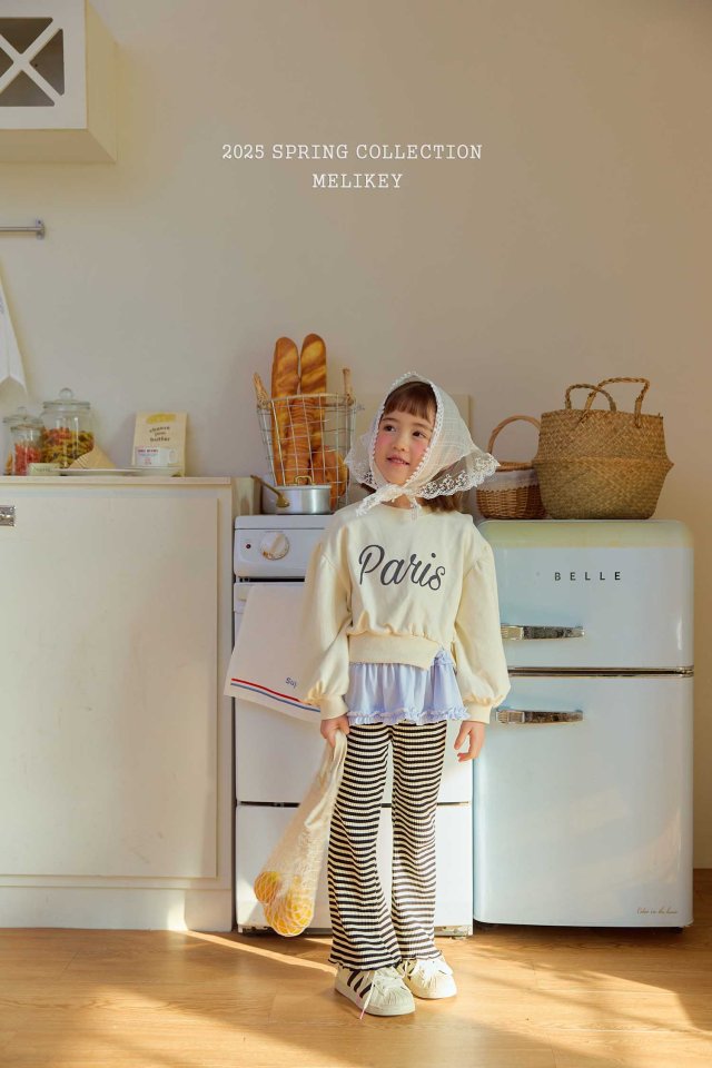 Melikey - Korean Children Fashion - #discoveringself - Jelly Ribbed Bootcut Pants