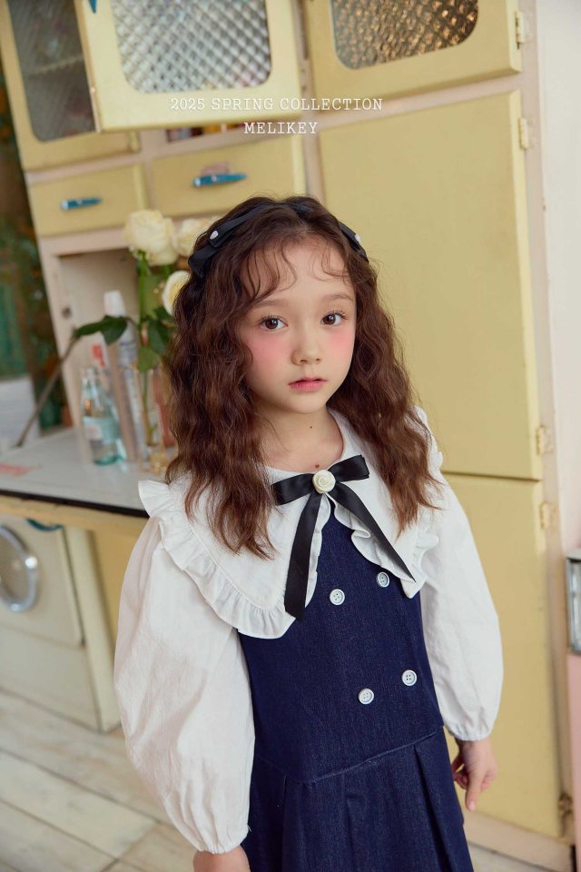 Melikey - Korean Children Fashion - #discoveringself - Basic Frill Blouse - 8