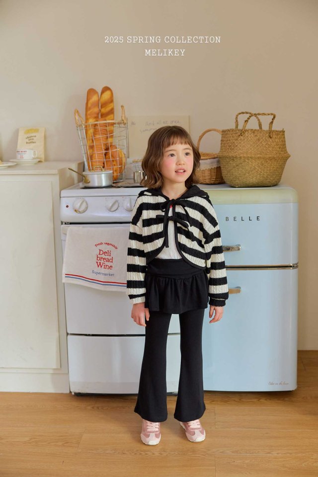 Melikey - Korean Children Fashion - #discoveringself - Hood Knit Bolero Cardigan - 3