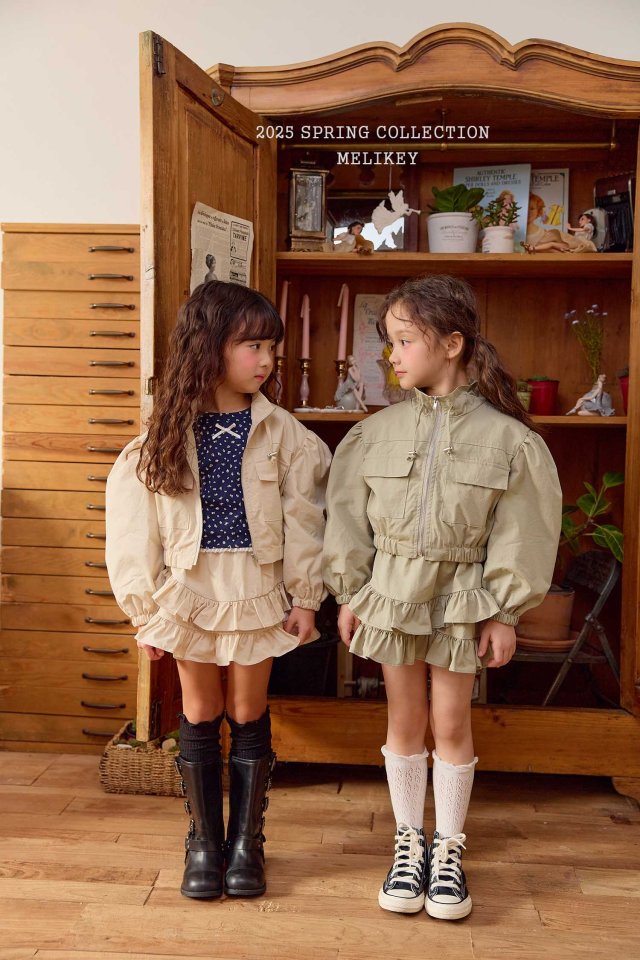 Melikey - Korean Children Fashion - #discoveringself - Pocket Short Jumper - 6