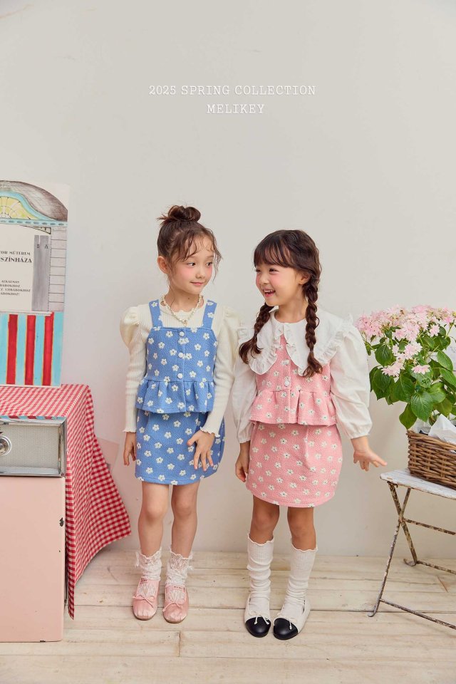 Melikey - Korean Children Fashion - #discoveringself - Mary Bustier Set - 3