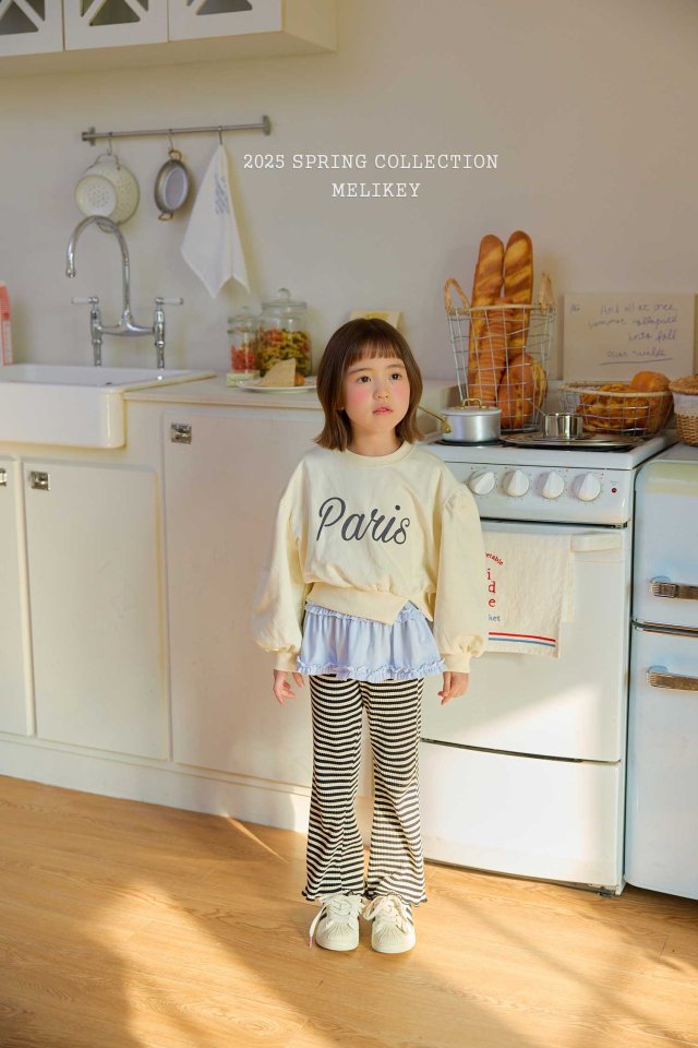 Melikey - Korean Children Fashion - #fashionkids - Jelly Ribbed Bootcut Pants - 2