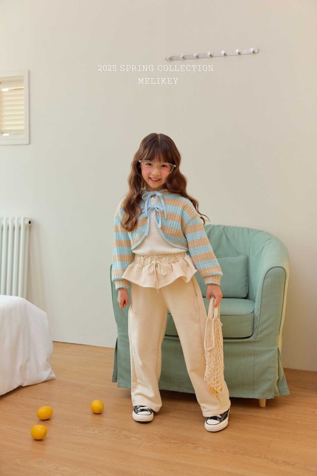 Melikey - Korean Children Fashion - #fashionkids - Lemona Frill Pants - 5