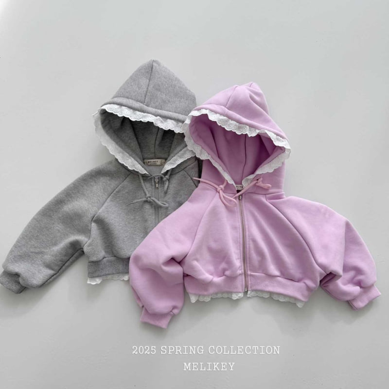 Melikey - Korean Children Fashion - #fashionkids - Franfranc Hooded Zip-up Jacket - 10