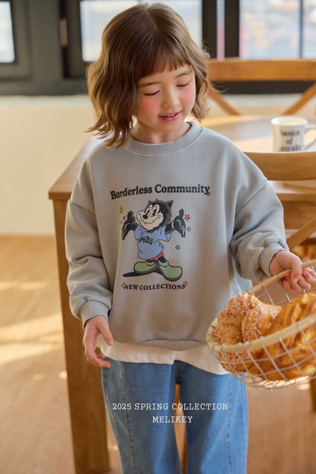 Melikey - Korean Children Fashion - #kidsshorts - Collection Pigment Sweatshirts