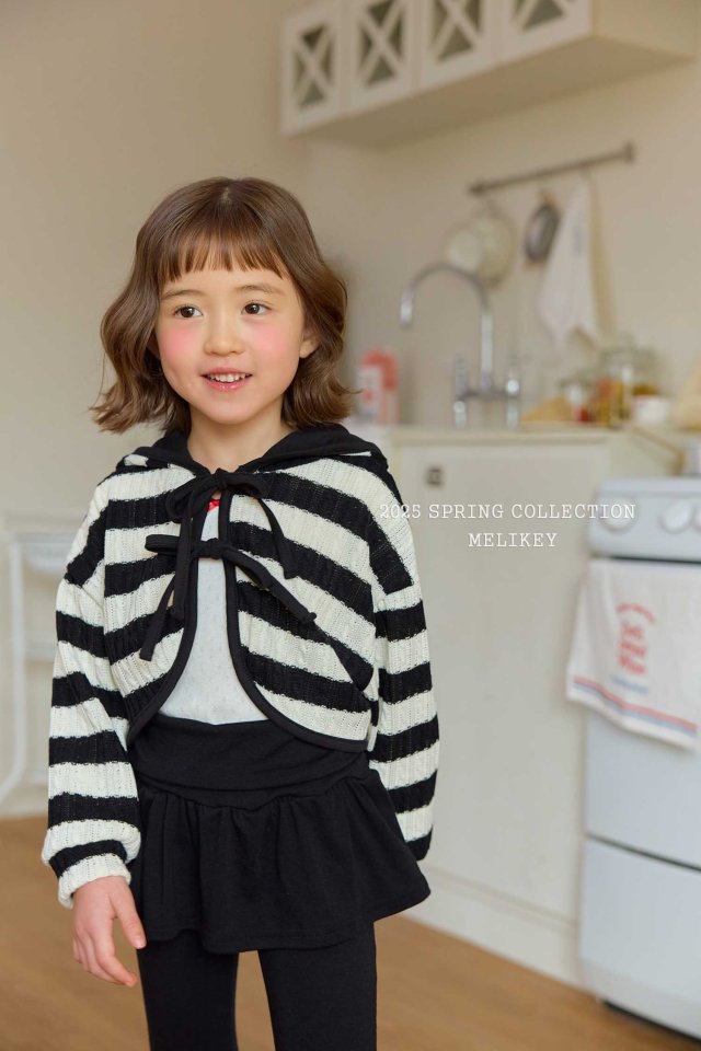Melikey - Korean Children Fashion - #kidsshorts - Hood Knit Bolero Cardigan - 5