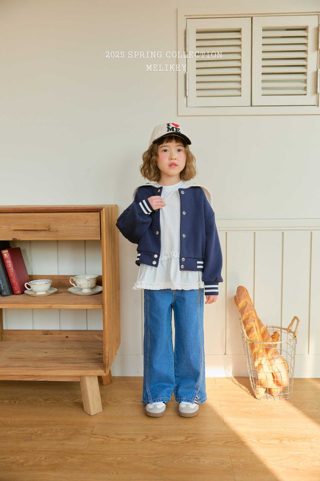 Melikey - Korean Children Fashion - #kidsstore - Honey Sailor Short Jacket - 7