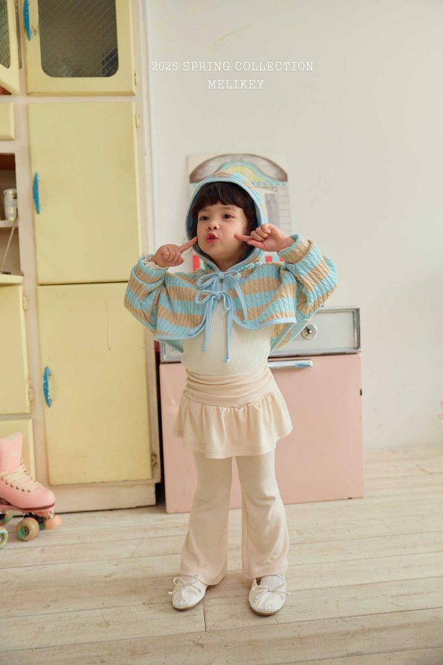 Melikey - Korean Children Fashion - #kidsstore - Ballet Shirring Bootcut Pants - 5