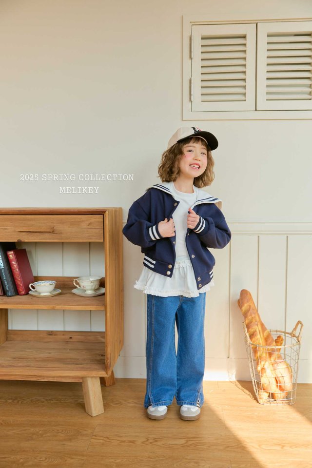 Melikey - Korean Children Fashion - #kidzfashiontrend - Honey Sailor Short Jacket - 8