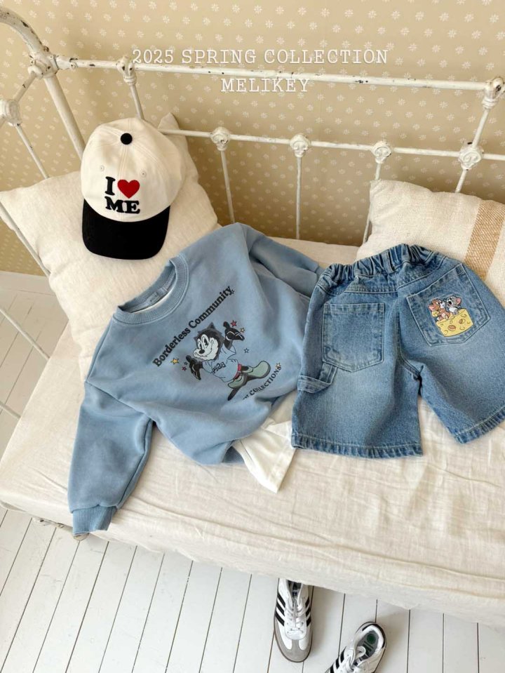 Melikey - Korean Children Fashion - #kidzfashiontrend - Jerry Embroidered Shorts  - 2