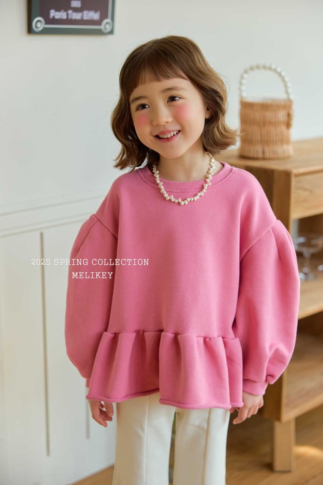 Melikey - Korean Children Fashion - #kidzfashiontrend - Allie Puff Sweatshirts - 2