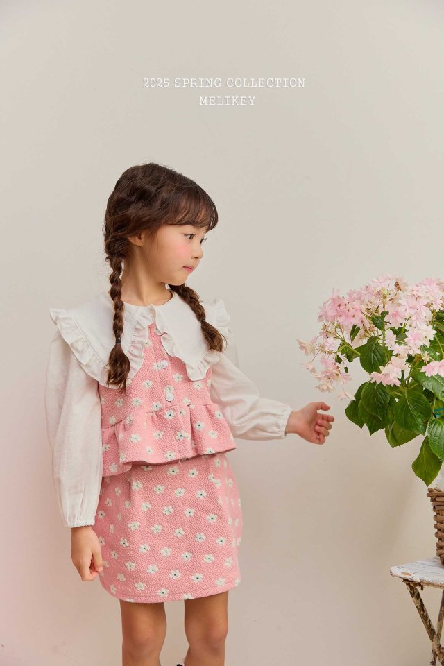 Melikey - Korean Children Fashion - #kidzfashiontrend - Mary Bustier Set - 7
