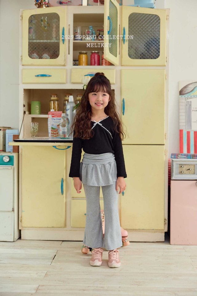 Melikey - Korean Children Fashion - #kidzfashiontrend - Dia Ribbon Tee - 5