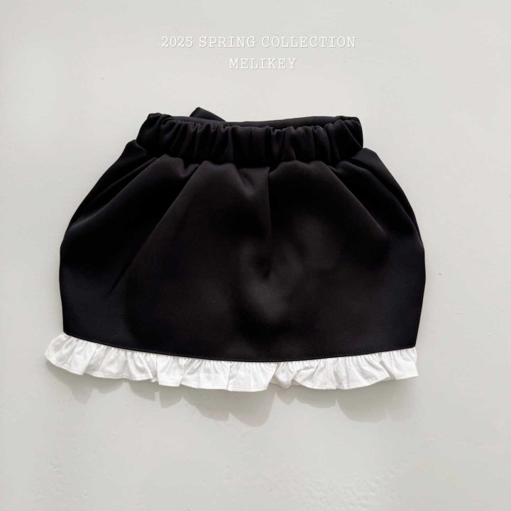 Melikey - Korean Children Fashion - #littlefashionista - Coco Ribbon Skirt - 2