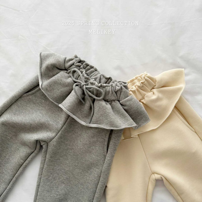 Melikey - Korean Children Fashion - #littlefashionista - Lemona Frill Pants - 10