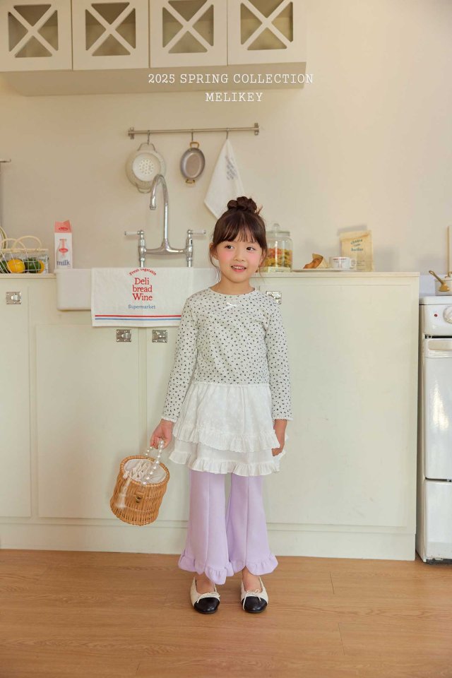 Melikey - Korean Children Fashion - #littlefashionista - Rose Crop Tee - 3