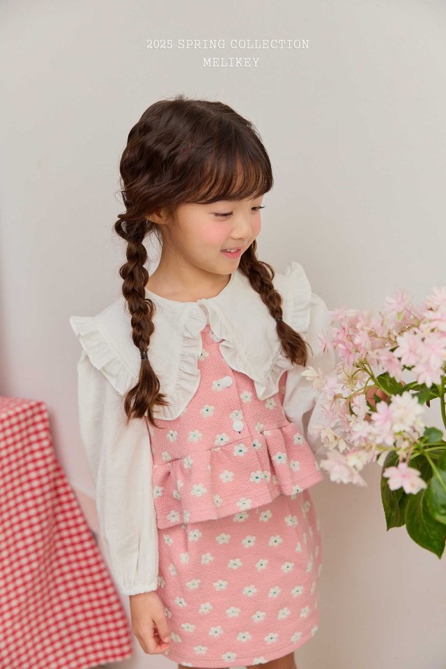 Melikey - Korean Children Fashion - #littlefashionista - Mary Bustier Set - 9