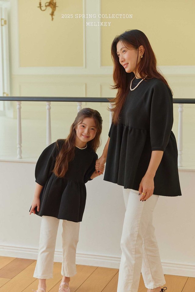 Melikey - Korean Children Fashion - #littlefashionista - Cotton Slit Pants (with Mom) - 3