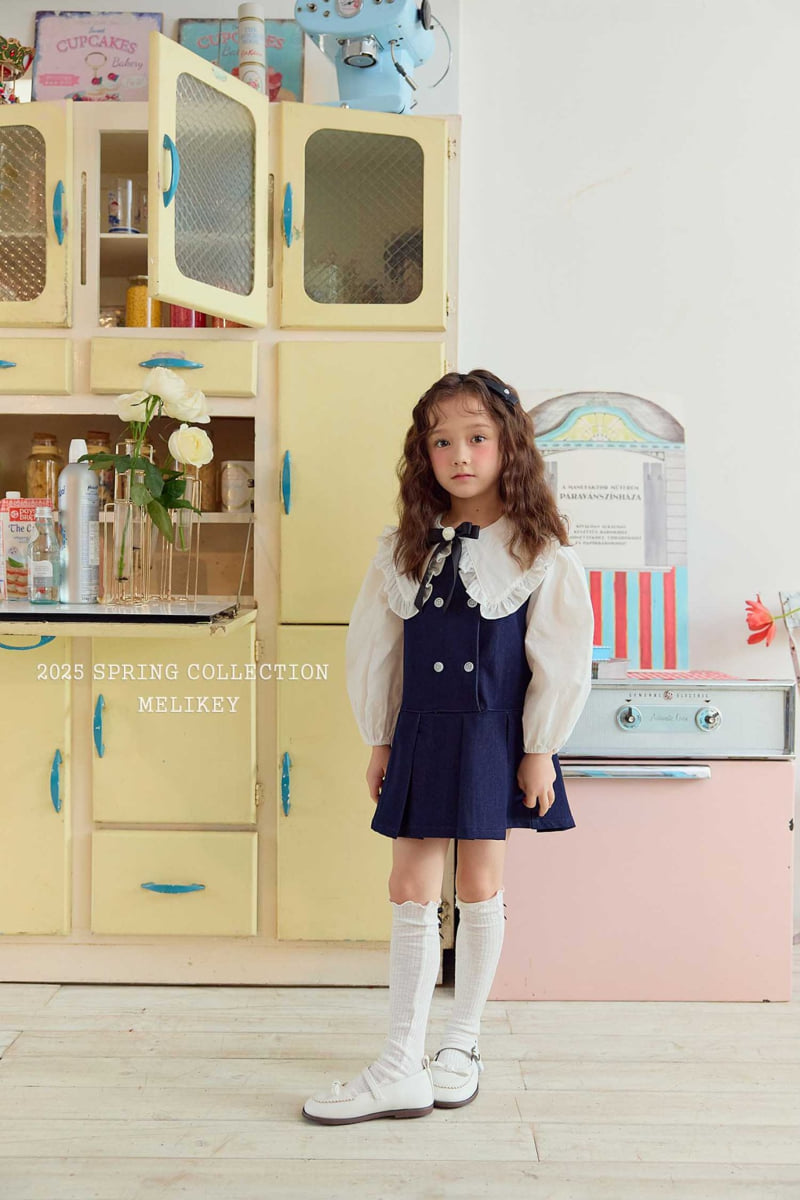 Melikey - Korean Children Fashion - #magicofchildhood - Atte Denim One-piece