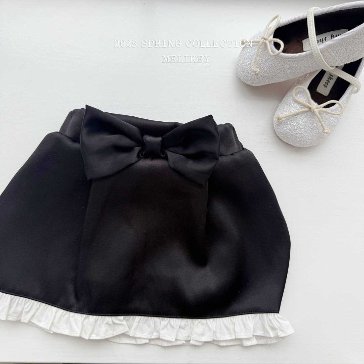 Melikey - Korean Children Fashion - #magicofchildhood - Coco Ribbon Skirt - 3