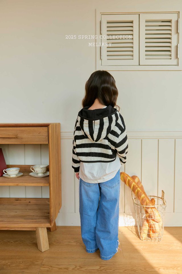 Melikey - Korean Children Fashion - #magicofchildhood - Point Denim Pants