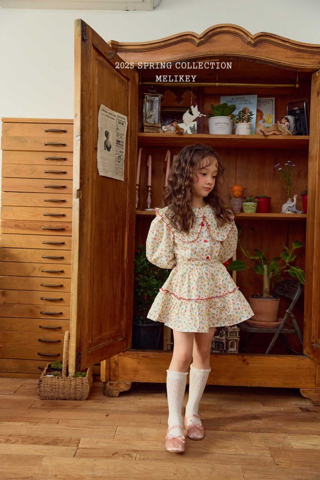 Melikey - Korean Children Fashion - #magicofchildhood - Garden Frill Skirt - 7