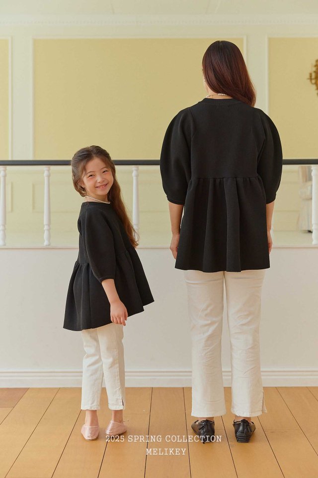 Melikey - Korean Children Fashion - #littlefashionista - Cotton Slit Pants (with Mom) - 4