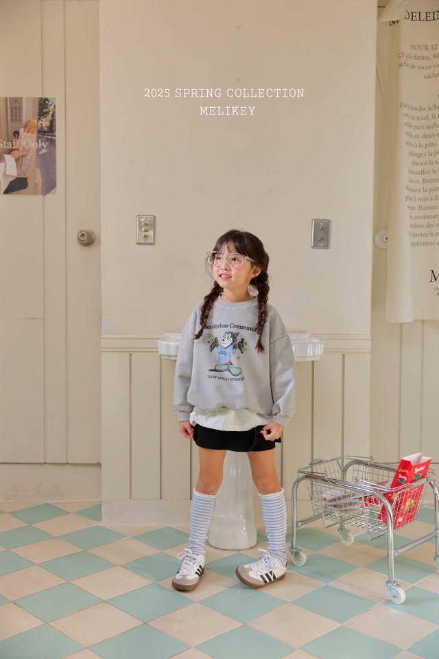 Melikey - Korean Children Fashion - #minifashionista - Stripe Biker Wrap Leggings - 7