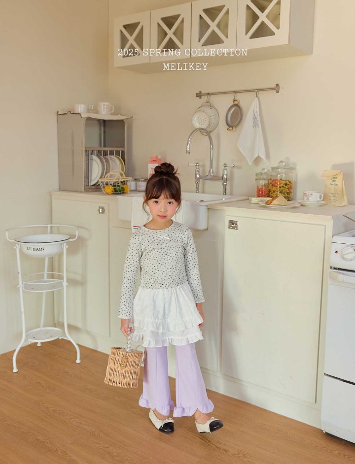 Melikey - Korean Children Fashion - #minifashionista - Rose Crop Tee - 5