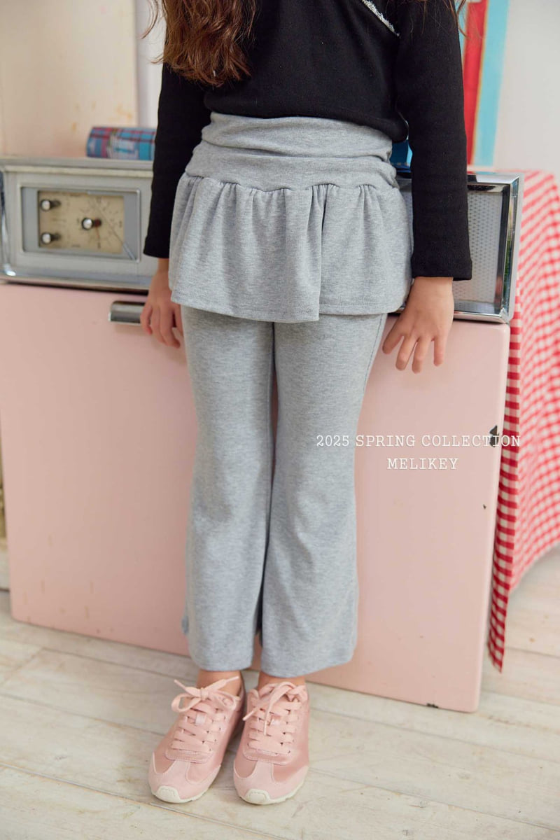Melikey - Korean Children Fashion - #minifashionista - Ballet Shirring Bootcut Pants - 10