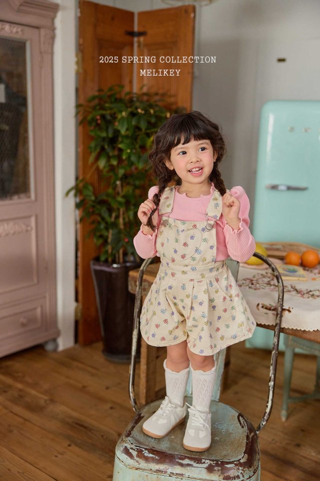 Melikey - Korean Children Fashion - #minifashionista - Ribbed Puff Tee - 7