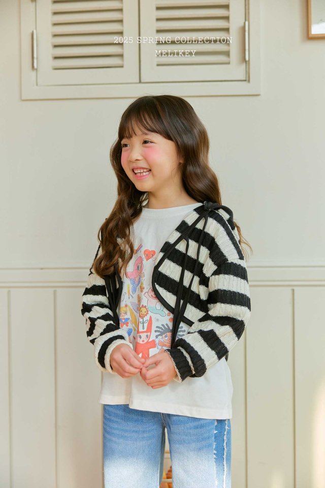 Melikey - Korean Children Fashion - #minifashionista - Sketch Short Sleeve Tee - 6