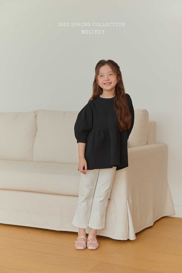Melikey - Korean Children Fashion - #prettylittlegirls - Cotton Slit Pants (with Mom) - 6