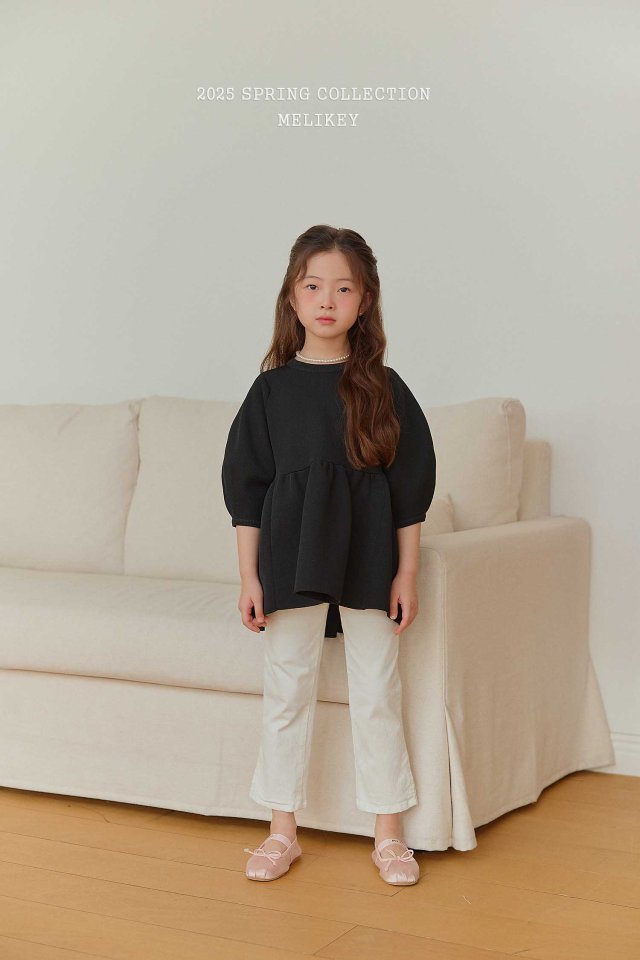 Melikey - Korean Children Fashion - #todddlerfashion - Cotton Slit Pants (with Mom) - 7