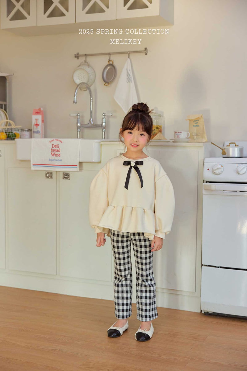 Melikey - Korean Children Fashion - #toddlerclothing - Allie Puff Sweatshirts - 9